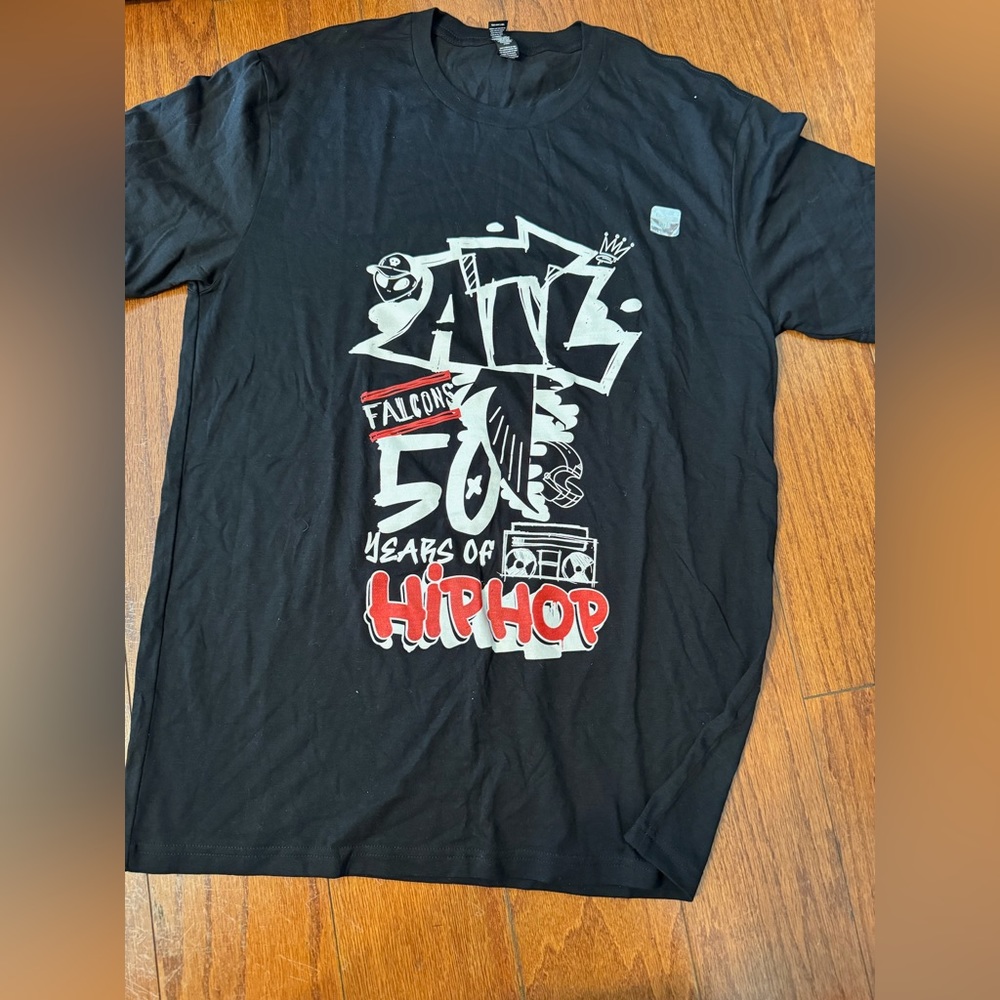 ATL Falcons 50 years of hip hop tshirt